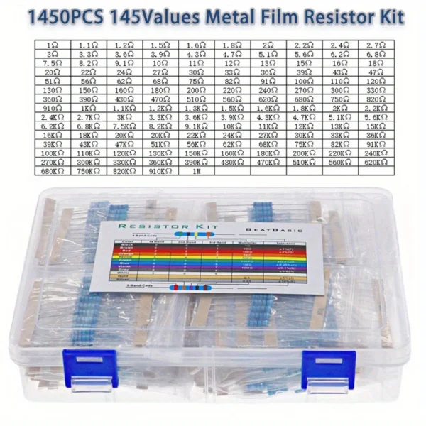 1717490114550-6e87c4592ae9430ca69e2f9bf648cb69-goods 1450pcs Resistor Kit