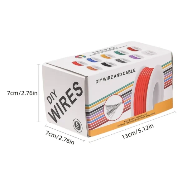 Flexible 28 AWG Tinned Copper Wire Kit