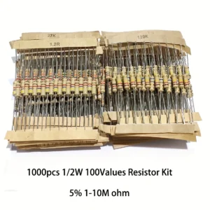 1000 PCS 1/2W Resistor Kit