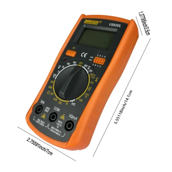 Multimeter Tester Counts Digital Multimeter