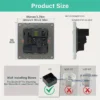 Yinggui USB/Type C Socket 5V 2.1A Wall Plug 250V 13A