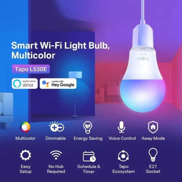 RGBW Smart Light Bulb Pack of 2